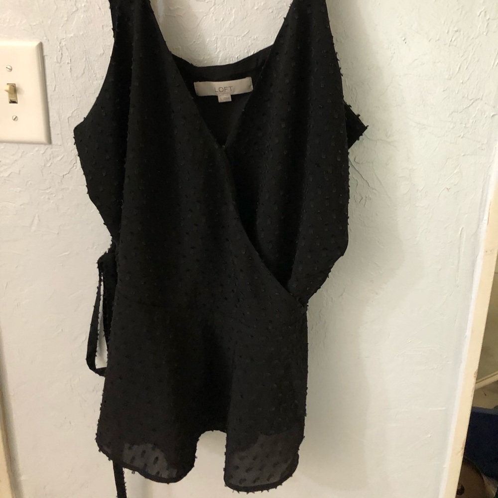 Anne Taylor Loft wrap shirt